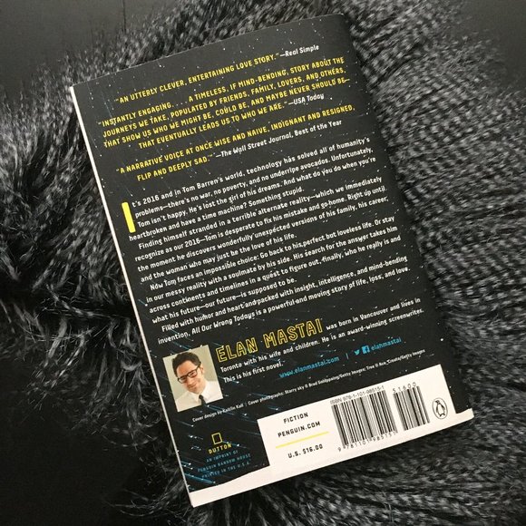 'All Our Wrong Todays' Softcover By Elan Mastai - Picture 3 of 7